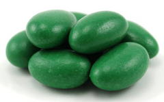 Kelly Green Candy Coated Chocolate Almonds - *Special Production*