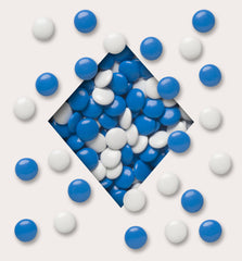 Mid Blue & White Mint Lentils - *Special Production*