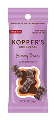 Dark Chocolate Gummy Bears - Grab & Go
