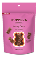 Milk Chocolate Gummy Bears - Pouch