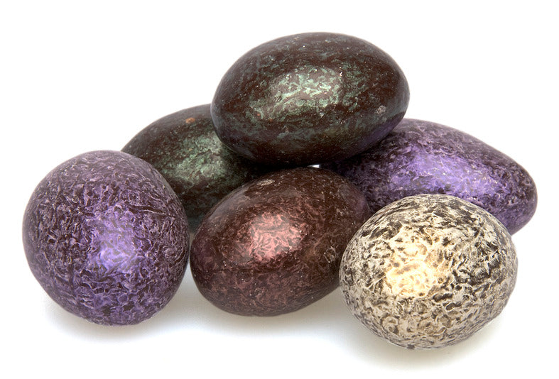 Gold, Purple, Green & Red Almond Jewels *800 Lb. Minimum Order*