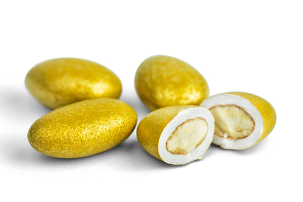 Lustrous Gold French Almonds  *200 Lb. Minimum Order*