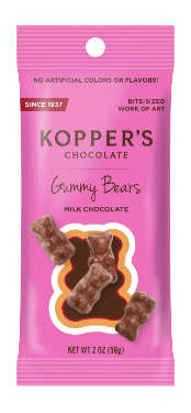 Milk Chocolate Gummy Bears - Grab & Go