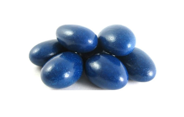 Navy Blue Candy Coated Dark Chocolate Almonds