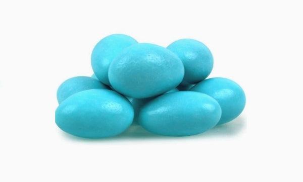 Pastel Blue Candy Coated Chocolate Almonds - *200 Lb. Minimum Order*