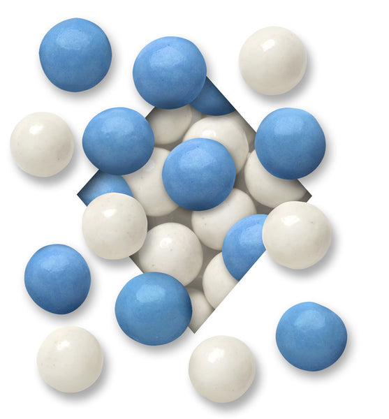 Malted Milk Balls (Chanukah - Blue & White) - *200 Lb. Minimum Order*