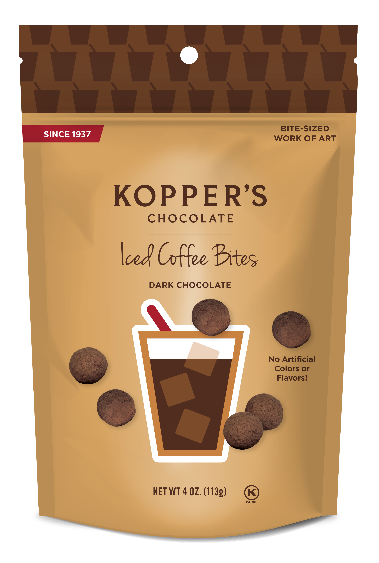 Iced Coffee Bites Pouch Kopper s Chocolate